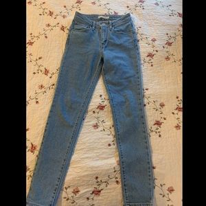 Levi’s 721 high rise skinny jeans